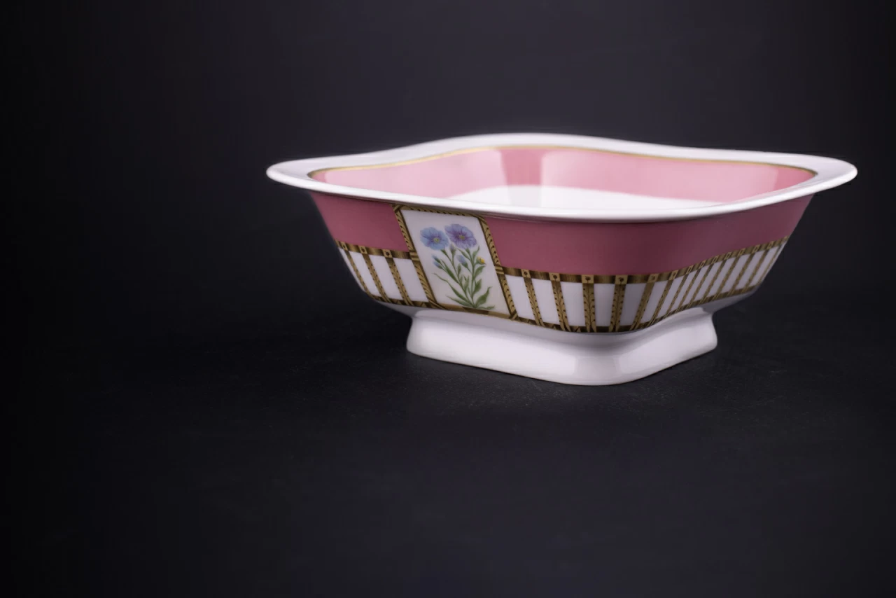 Сервиз чайный Травы на 4 персоны, 14 предметов форма Гербовая, арт 61.21011.00.1, 