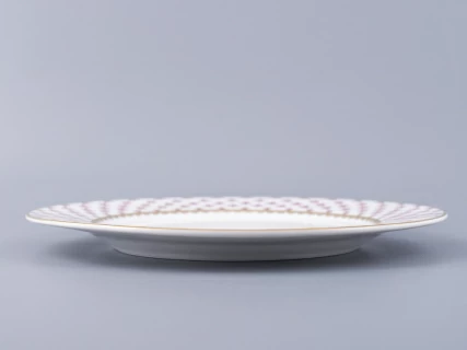 Тарелка 180 мм форма Гладкая рисунок Сетка-Блюз 2, арт 80.86484.00.1, 