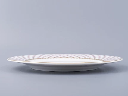 Тарелка 180 мм форма Гладкая рисунок Сетка-Блюз 2, арт 80.86484.00.1