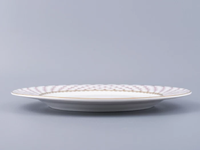 Тарелка 180 мм форма Гладкая рисунок Сетка-Блюз 2, арт 80.86484.00.1, 