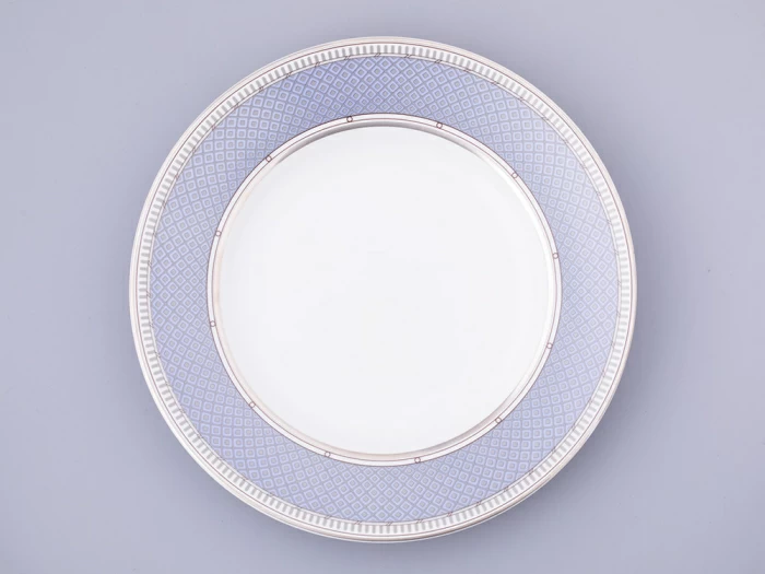 Сервиз чайный на 6 персон 21 предмет, форма Гербовая, рисунок Серебряный город, арт. 81.32583.00.1,  Сервиз чайный на 6 персон 21 предмет, форма Гербовая, рисунок Серебряный город, арт. 81.32583.00.1,