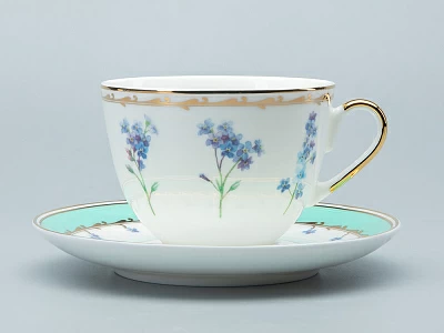 Чашка с блюдцем форма Весенняя 2 рисунок Улыбка флоры 1 арт. 81.30899.00.1