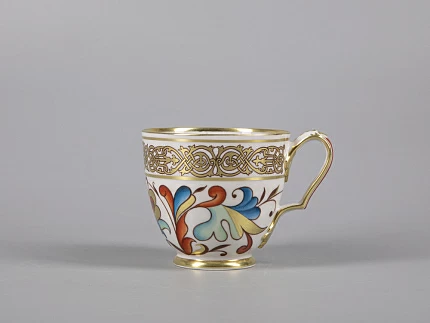 Сервиз чайный форма Александр III рисунок Русский, 6 персон 15 предметов арт. 81.30144.00.1