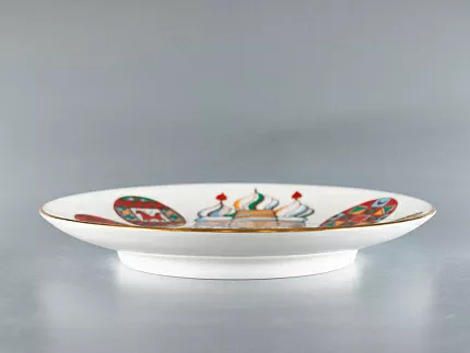 Декоративная тарелка 195 мм форма Эллипс Писанки арт. 80.51061.00.1