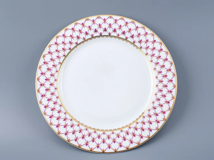 Тарелка 180 мм форма Гладкая рисунок Сетка-Блюз 2, арт 80.86484.00.1, 