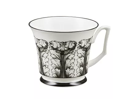 Подарочный набор чашка с блюдцем, форма Юлия рисунок Сысоев Волшебный сад IV арт. 81.30915.00.1