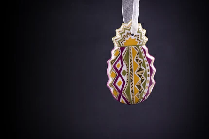 Елочная игрушка Ананас Экзотический, арт 60.14692.00.1