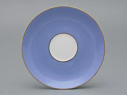 Чашка с блюдцем L’Art des Fleurs в подарочной упаковке, форма Весенняя 2, рисунок Аметистовое пламя, арт 81.33403.00.1