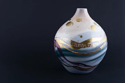 Ваза Левана на форме Круглая малый размер, арт 60.13445.00.1