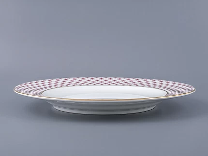 Тарелка 200 мм форма Европейская рисунок Сетка-Блюз 2  арт. 80.87556.00.1 Тарелка 200 мм форма Европейская рисунок Сетка-Блюз 2  арт. 80.87556.00.1