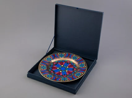 Тарелка декоративная 270 мм Европейская, в подарочной упаковке, рисунок Готическая 7 арт. 81.25628.00.1, 