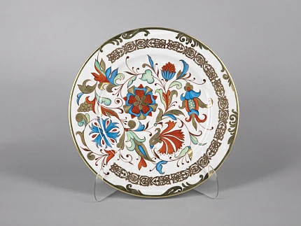 Блюдо круглое 320 мм форма Европейская-2 рисунок Русский арт. 60.14239.00.5