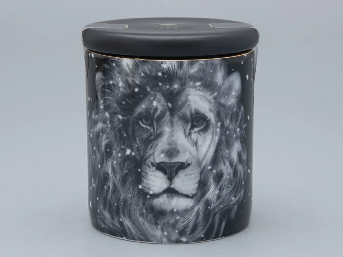 Свеча ароматическая в подарочной упаковке, рисунок Тотем. Лев аромат Пало Санто арт. 81.31595.00.1, 