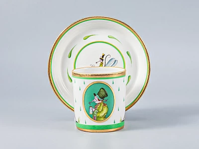 Сервиз чайный Гербовая Крысята-воришки, 6 персон 15 предметов, арт. 81.16925.00.1