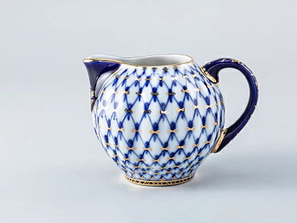 Сливочник форма Тюльпан, рисунок Кобальтовая сетка арт. 80.00235.00.1