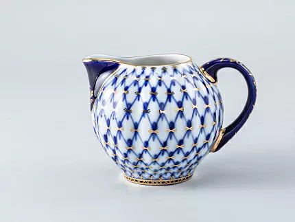 Сливочник 205 мл., форма Тюльпан, рисунок Кобальтовая сетка арт. 80.00235.00.1