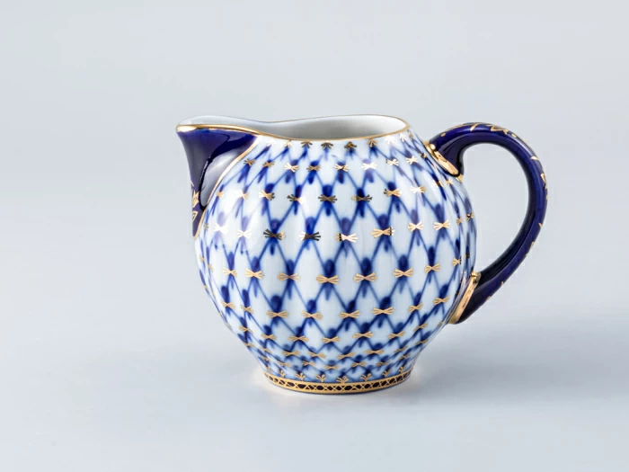 Сливочник форма Тюльпан, рисунок Кобальтовая сетка арт. 80.00235.00.1, 