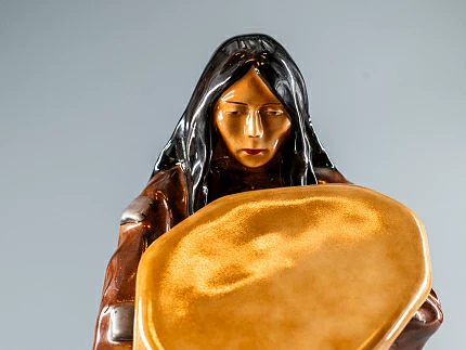 Скульптура Народности России Тунгусский шаман арт. 82.78567.00.1