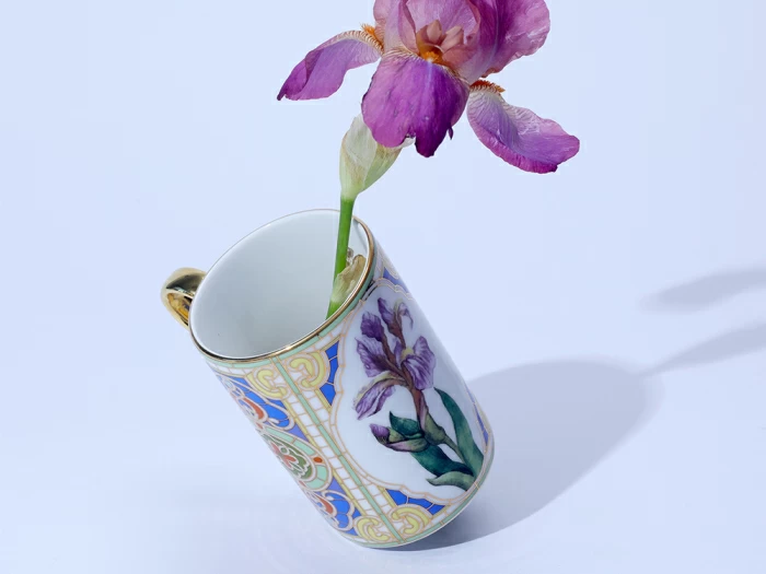 Бокал 400 мл в подарочной упаковке, форма Соло, рисунок Нежный Ирис, арт. 81.32712.00.1, 