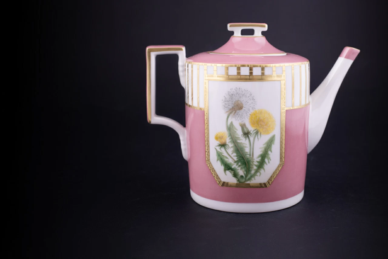 Сервиз чайный Травы на 4 персоны, 14 предметов форма Гербовая, арт 61.21011.00.1, 