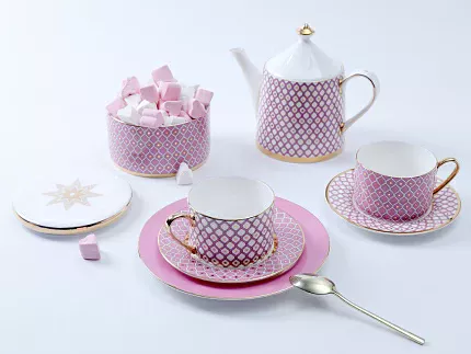 Бокал 400 мл форма Идиллия рисунок Астра 2, арт. 80.47277.00.1