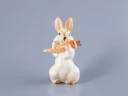 Скульптура Заяц с морковкой № 3 арт. 82.01964.00.1, 