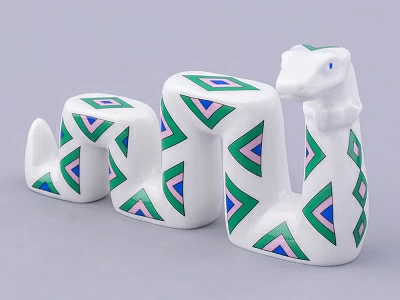 Скульптура форма Змей Меандр, рисунок Гипотенуза, арт. 82.48031.00.1