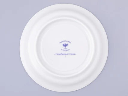 Чашка с блюдцем чайная, форма Гербовая, рисунок Серебряный город 1, арт. 81.32584.00.1, 