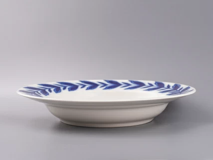 Тарелка 220 мм форма Глубокая, рисунок Флер арт. 80.99828.00.1, 