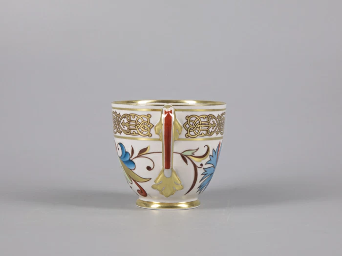 Сервиз чайный форма Александр III рисунок Русский, 6 персон 15 предметов арт. 81.30144.00.1,  Сервиз чайный форма Александр III рисунок Русский, 6 персон 15 предметов арт. 81.30144.00.1,