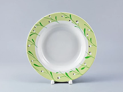 Тарелка 220 мм форма Глубокая, рисунок Весенний бриз, арт. 80.98407.00.1 Тарелка 220 мм форма Глубокая, рисунок Весенний бриз, арт. 80.98407.00.1