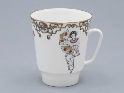 Трехпредметный комплект 165 мл форма Майская рисунок Балет Красный Мак арт. 81.31530.00.1, 