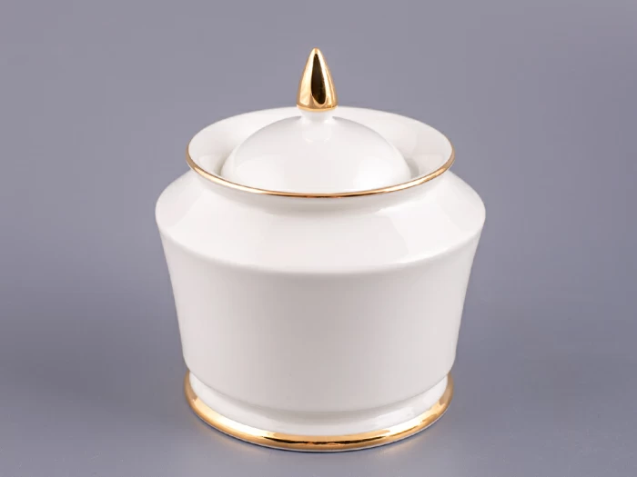 Сервиз кофейный форма Юлия рисунок Золотая лента, 6 персон 15 предметов, арт. 81.17852.00.1, 