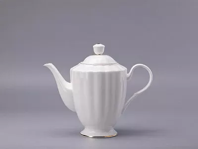 Сервиз чайный форма Нега рисунок Золотая лента, 6 персон 14 предметов, арт. 81.23019.00.1