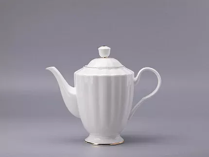 Сервиз чайный форма Нега рисунок Золотая лента, 6 персон 14 предметов, арт. 81.23019.00.1