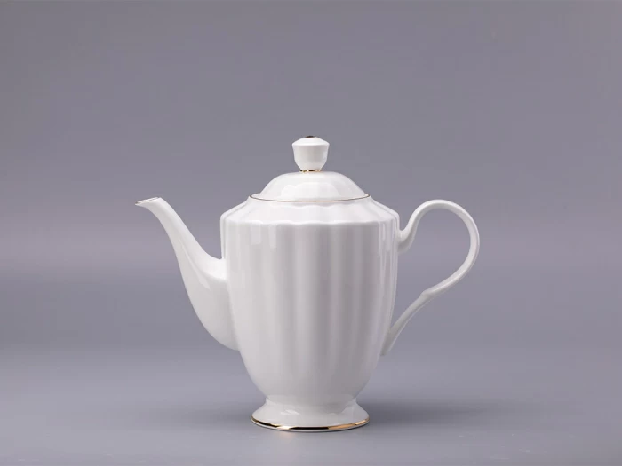 Сервиз чайный форма Нега рисунок Золотая лента, 6 персон 14 предметов, арт. 81.23019.00.1, 