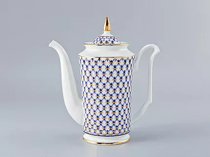 Кофейник Юлия Кобальтовая сетка 690 мл арт. 80.66466.00.1