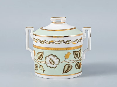 Сервиз чайный форма Гербовая рисунок Нефритовый фон, 6 персон 20 предметов, арт. 81.20900.00.1 Сервиз чайный форма Гербовая рисунок Нефритовый фон, 6 персон 20 предметов, арт. 81.20900.00.1