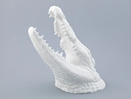 Подарочный набор Крокодил голова и хвост, рисунок Белый, арт. 81.32755.00.1 Подарочный набор Крокодил голова и хвост, рисунок Белый, арт. 81.32755.00.1