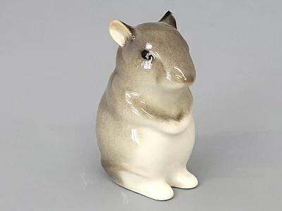 Скульптура форма Мышь малютка рисунок Палевая арт. 82.61110.00.1