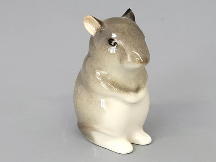 Скульптура форма Мышь малютка рисунок Палевая арт. 82.61110.00.1, 