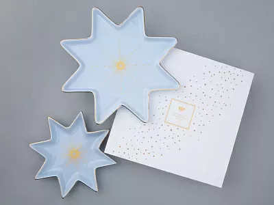 Подарочный набор форма Звезда рисунок Азур, арт. 81.27759.00.1