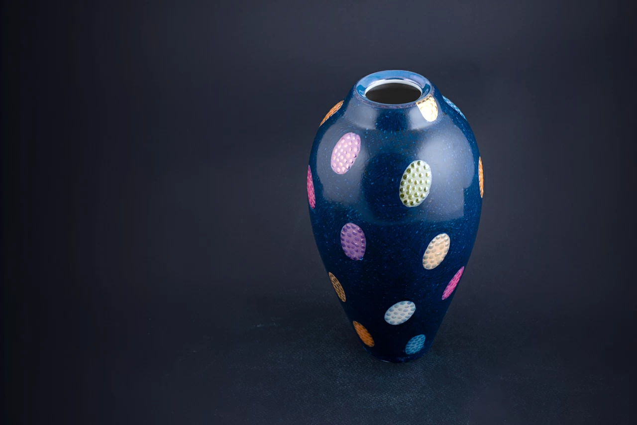 Ваза для цветов Фокус на форме Фрезия, арт 60.13122.00.5,  Ваза для цветов Фокус на форме Фрезия, арт 60.13122.00.5,