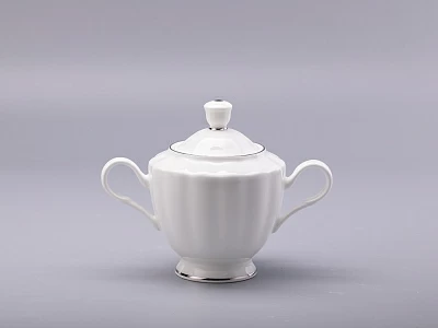 Сервиз чайный форма Нега рисунок Платиновая лента, 6 персон 14 предметов, арт. 81.30715.00.1