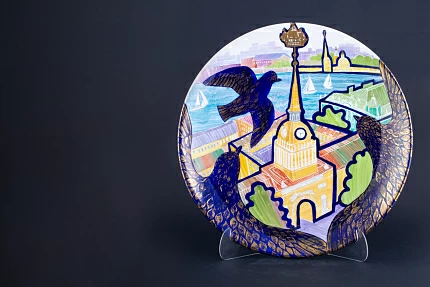 Блюдо декоративное Парадиз Петра на форме Круглая, арт 60.14981.00.1