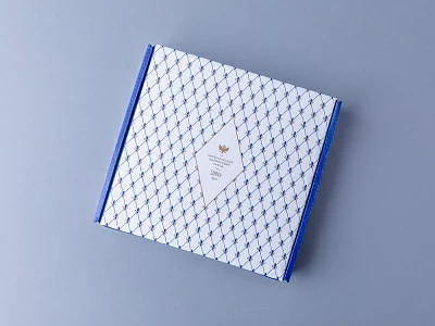 Декоративная тарелка 195 мм, форма Эллипс, рисунок Красный конь, арт 80.89344.00.1