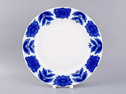 Тарелка мелкая 270 мм форма Европейская - 2 рисунок Флер, арт.80.99805.00.1