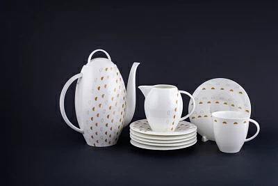 Сервиз чайный Крем-Брюле 15 предметов на 6 персон, арт 61.20962.00.1