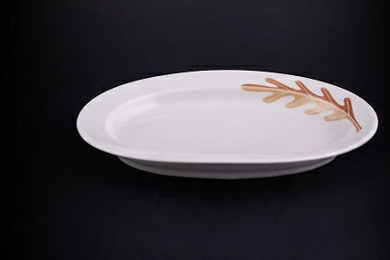 Селедочница на форме Молодежная, рисунок Сентябрь, арт 70.01993.00.1 Селедочница на форме Молодежная, рисунок Сентябрь, арт 70.01993.00.1