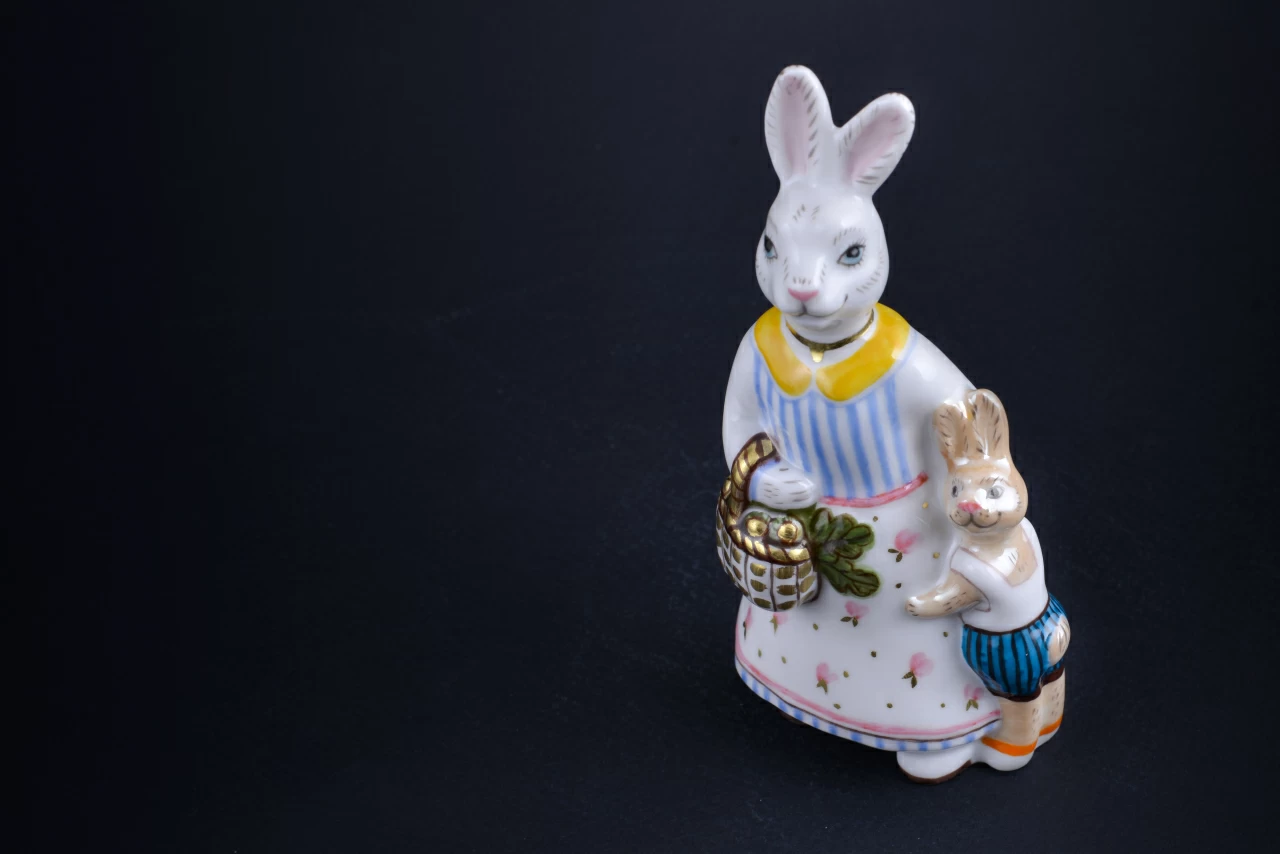 Скульптура Зайчиха-мама, арт 62.21238.00.1, 